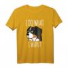 Berner Sennenhund I Do What I Want Lustiges Hundegeschenk T-Shirt - Perfekt für Hundeliebhaber, Männer, Frauen & Kinder
