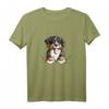 Berner Sennenhund Kopf Sweatshirt mit Comic-Design – Lustiges Hundemotiv für Hundeliebhaber, Hundeshows & Geburtstagsgeschenke