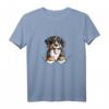 Berner Sennenhund Kopf Sweatshirt mit Comic-Design – Lustiges Hundemotiv für Hundeliebhaber, Hundeshows & Geburtstagsgeschenke