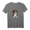 Berner Sennenhund Kopf Sweatshirt mit Comic-Design – Lustiges Hundemotiv für Hundeliebhaber, Hundeshows & Geburtstagsgeschenke