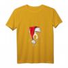 Damen Lustiges Berner Sennenhund Weihnachtsmann T-Shirt mit V-Ausschnitt – Perfektes Geschenk für Hundeliebhaber und Berner Sennenhund Fans zu Weihnachten