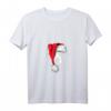 Damen Lustiges Berner Sennenhund Weihnachtsmann T-Shirt mit V-Ausschnitt – Perfektes Geschenk für Hundeliebhaber und Berner Sennenhund Fans zu Weihnachten