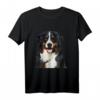 Berner Sennenhund Portrait Shirt - Hochwertiges Hundeportrait für Tierliebhaber und Hundebesitzer