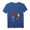 Berner Sennenhund T-Shirt mit V-Ausschnitt für Damen & Herren – Klassisch, bequem & perfekt für Hundeliebhaber