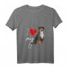 Berner Sennenhund T-Shirt mit V-Ausschnitt für Damen & Herren – Klassisch, bequem & perfekt für Hundeliebhaber