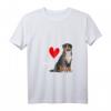 Berner Sennenhund T-Shirt mit V-Ausschnitt für Damen & Herren – Klassisch, bequem & perfekt für Hundeliebhaber