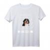 Vorsicht vor dem Frauchen der Berner Sennenhund ist harmlos T-Shirt – Lustiges Hundegeschenk für Hundehalter, Züchter & Hundeliebhaber
