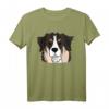 Berner Sennenhund Mollige Wangen T-Shirt – Lustiges Hundeshirt für Hundeliebhaber, Bouvier Bernois Besitzer & Geburtstagsgeschenk