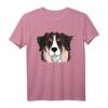 Berner Sennenhund Mollige Wangen T-Shirt – Lustiges Hundeshirt für Hundeliebhaber, Bouvier Bernois Besitzer & Geburtstagsgeschenk