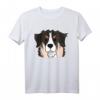 Berner Sennenhund Mollige Wangen T-Shirt – Lustiges Hundeshirt für Hundeliebhaber, Bouvier Bernois Besitzer & Geburtstagsgeschenk
