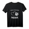 Damen Hundepfote Welpe Hund Pfötchen Herz Mama Berner Sennenhund T-Shirt – Perfektes Geschenk für Hundeliebhaberinnen und Hundemütter