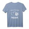 Damen Hundepfote Welpe Hund Pfötchen Herz Mama Berner Sennenhund T-Shirt – Perfektes Geschenk für Hundeliebhaberinnen und Hundemütter