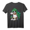 Berner Sennenhund Dinosaurier Drachen Kostüm Halloween T-Shirt – Lustiges Hundekostüm für Berner Sennenhund Liebhaber, Kinder und Erwachsene