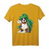 Berner Sennenhund Dinosaurier Drachen Kostüm Halloween T-Shirt – Lustiges Hundekostüm für Berner Sennenhund Liebhaber, Kinder und Erwachsene