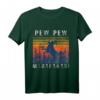 PEW PEW MADAFAKAS Berner Sennenhund T-Shirt - Lustiges Hundemotiv Shirt für Damen und Herren als Geschenkidee