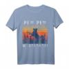 PEW PEW MADAFAKAS Berner Sennenhund T-Shirt - Lustiges Hundemotiv Shirt für Damen und Herren als Geschenkidee