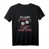 Damen Gassi Hund Hunde Pfoten T-Shirt - Lustiges Spruchshirt für Hundebesitzerinnen & Tierliebhaberinnen