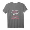 Damen Gassi Hund Hunde Pfoten T-Shirt - Lustiges Spruchshirt für Hundebesitzerinnen & Tierliebhaberinnen