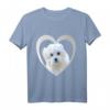 Malteser-T-Shirt für Hundeliebhaber - Perfekte Geschenkidee für Malteser-Besitzer & Hundemütter zu Weihnachten