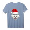 Bichon Frisé Weihnachtsmütze für Jungen und Mädchen – Lustiges Weihnachts T-Shirt für Hundeliebhaber & Kinder, festliche Hundemütze & Geschenkidee