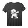 Lustiges Bichon Frisé Hunde-T-Shirt mit DAB Dance Motiv – Perfektes Geschenk für Hundeliebhaber, Weihnachten & Geburtstag