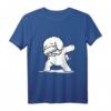 Lustiges Bichon Frisé Hunde-T-Shirt mit DAB Dance Motiv – Perfektes Geschenk für Hundeliebhaber, Weihnachten & Geburtstag