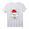Bichon Frise Ugly Christmas Dog Santa Hat Xmas Langarmshirt für Kinder & Hunde-Liebhaber – Lustiges Weihnachtsgeschenk für Kids, Teens & Familie