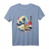 Biewer Terrier Japanischer Kanagawa Wave Surf Loyal Dog T-Shirt - Perfektes Geschenk für Hundeliebhaber zu Weihnachten, Geburtstag, Thanksgiving & Valentinstag