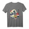Biewer Terrier Japanischer Kanagawa Wave Surf Loyal Dog T-Shirt - Perfektes Geschenk für Hundeliebhaber zu Weihnachten, Geburtstag, Thanksgiving & Valentinstag