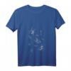 Damen Bugs Insekten Sammlung T-Shirt mit V-Ausschnitt – Biologie, Tiere & Käfer Illustration, leichtes und klassisch geschnittenes Mode-Statement