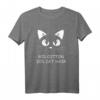 Katzen T-Shirt mit Spruch – 80% Baumwolle, 20% Katzenhaar – Lustiges Statement für Katzenliebhaber & Katzenbesitzer