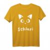 Schlafi Katze T-Shirt für Katzenliebhaber – Witziges Geschenk für Geburtstage, Weihnachten & alle Katzenfreunde