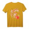 Cherry Blossom Koi Karpfen Fisch Japanisches Grafik T-Shirt – Kulturelle Mode für Japan-Liebhaber, Geschenkidee für Weihnachten & Geburtstag