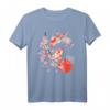 Cherry Blossom Koi Karpfen Fisch Japanisches Grafik T-Shirt – Kulturelle Mode für Japan-Liebhaber, Geschenkidee für Weihnachten & Geburtstag