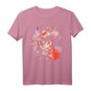 Cherry Blossom Koi Karpfen Fisch Japanisches Grafik T-Shirt – Kulturelle Mode für Japan-Liebhaber, Geschenkidee für Weihnachten & Geburtstag
