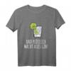 Lustiges Gin Wortspiel T-Shirt - 'Und plötzlich macht alles Gin' für Partys, Junggesellenabschiede & Gin-Fans