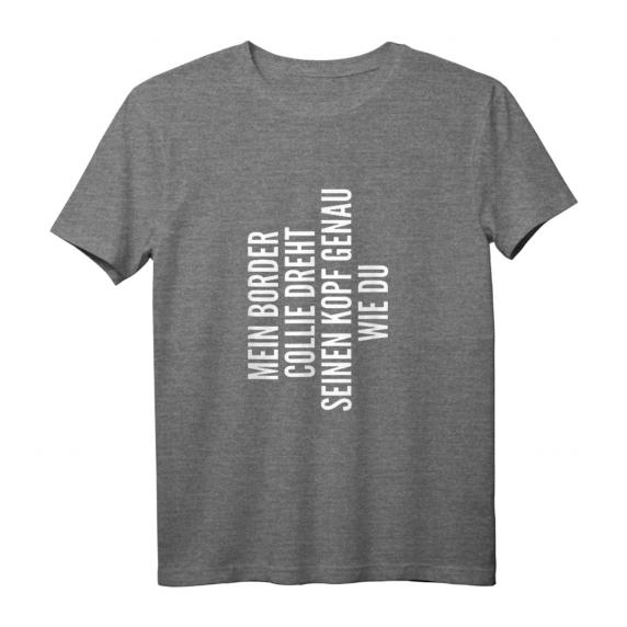 Border Collie Hund Besitzer Frauchen Herrchen Geschenkidee T-Shirt – Lustiges Geschenk für Hundeliebhaber, Geburtstags- & Weihnachtsgeschenk
