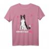 Border Collie T-Shirt für Hundeliebhaberinnen - Border Collie Mama Geschenk für Frauchen & Besitzerin