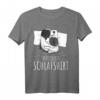 Offizielles Border Collie Hund Schlafshirt – Gemütliches Outfit für Hundeliebhaber, Morgenmuffel & perfekte Geschenkidee für Familien und Freunde