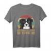 Best Border Collie Mom Ever Hunde Mama Frauchen T-Shirt - Lustiges Geschenk für Hunde- und Border Collie-Liebhaberinnen und -Liebhaber