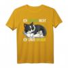 Ich Schlafe Nicht ich spare Energie Border Collie T-Shirt – Lustiges Hundemotiv für Hundeliebhaber & Border Collie Fans