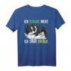 Ich Schlafe Nicht ich spare Energie Border Collie T-Shirt – Lustiges Hundemotiv für Hundeliebhaber & Border Collie Fans