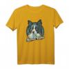 Border Collie Hund T-Shirt im Retro-Stil – Perfektes Geschenk für Hundeliebhaber und Collie Besitzer