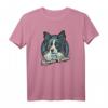 Border Collie Hund T-Shirt im Retro-Stil – Perfektes Geschenk für Hundeliebhaber und Collie Besitzer