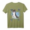 Herren Border Collie T-Shirt mit Sternezeichnung – Lustiges Hundemotiv Geschenk für Border Collie Fans und Hundeliebhaber