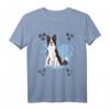 Herren Border Collie T-Shirt mit Sternezeichnung – Lustiges Hundemotiv Geschenk für Border Collie Fans und Hundeliebhaber