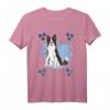 Herren Border Collie T-Shirt mit Sternezeichnung – Lustiges Hundemotiv Geschenk für Border Collie Fans und Hundeliebhaber