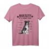 Lustiges Border Collie Geschenk Hundehalter T-Shirt - Anatomie Motiv für Hundeliebhaber, Hundetrainer & Gassigehen
