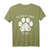 Das Leben Ist Schöner Mit Hund T-Shirt - Lustige Geschenkidee für Hundeliebhaber, Hundetrainer & Gassigeher zu Weihnachten & Geburtstag