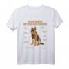 Deutscher Schäferhund - Witziges Anatomie T-Shirt für Hundeliebhaber, Züchter & Hundesportfans